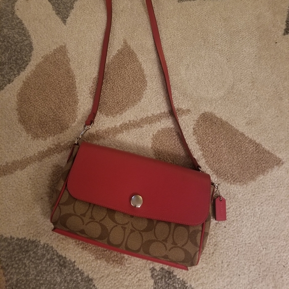 Coach Signature Reversable Purse